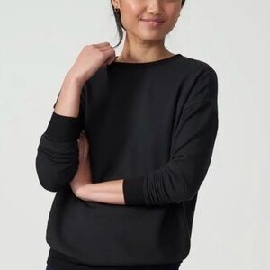 Universal Standard Lauren Core Sweatshirt in Black Size US XL